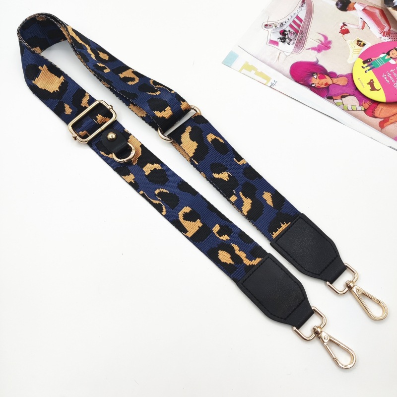 101g Weight Bag Strap Bag Accessories Type 1 Piece, 1 Set Quantity Casual, Daily Occasion Polyester Material Geometric, Leopard Pattern Simple Style, Classic Style Style 1 Piece 1 Set Polyester Geometric Leopard Bag Strap 31