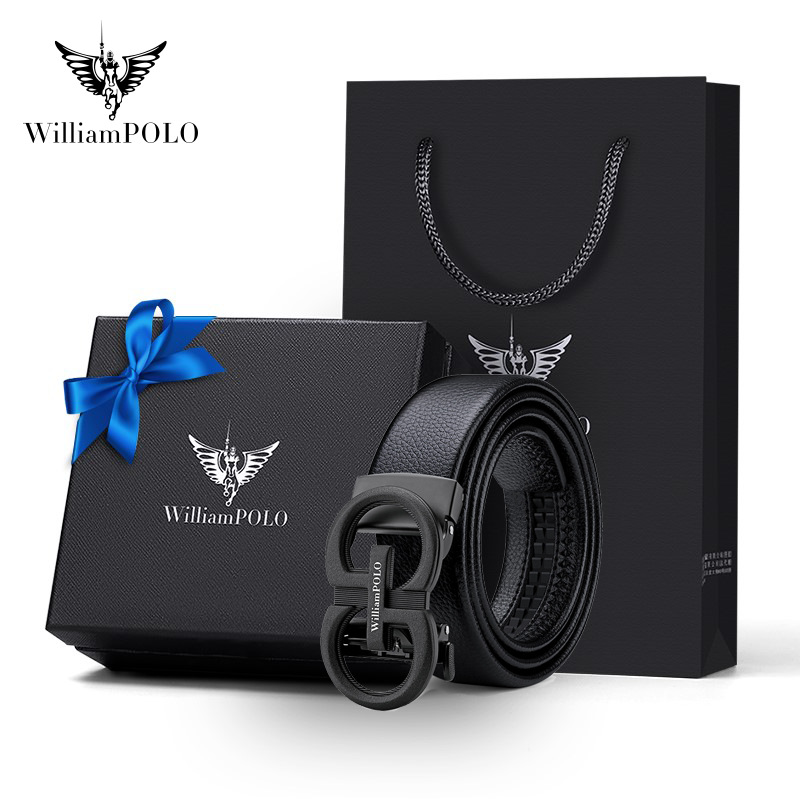 El emperador Paul cinturón para hombres de alta calidad cinturón de PVC aleación para hombres de negocios hebilla automática cinturón de moda para hombres de Guangzhou