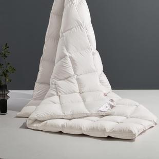 High-end 100 Waxy Cotton White Duck Down Quilt Cotton Winter Warm Thickened Down Quilt Core White Duck Down Double Quilt