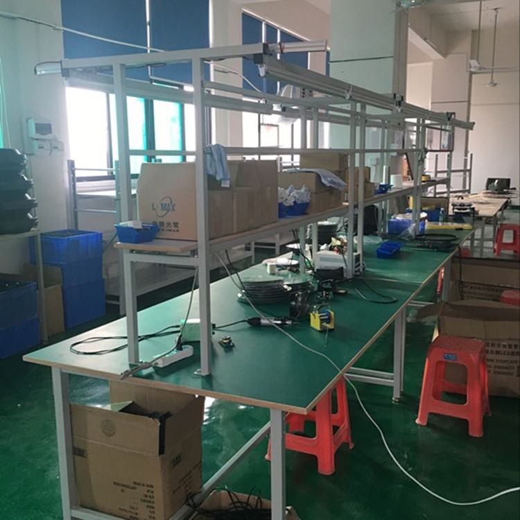 防静电双面工作台流水线 拉线操作台 不锈钢打包台工作台鑫辉