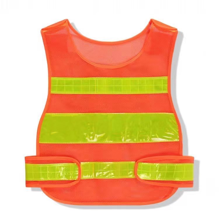 chaleco de seguridad reflectante mayorista de construcción chaleco reflectante de tráfico de carretera de servicio chaleco reflectante de higiene ambiental ropa de trabajo
