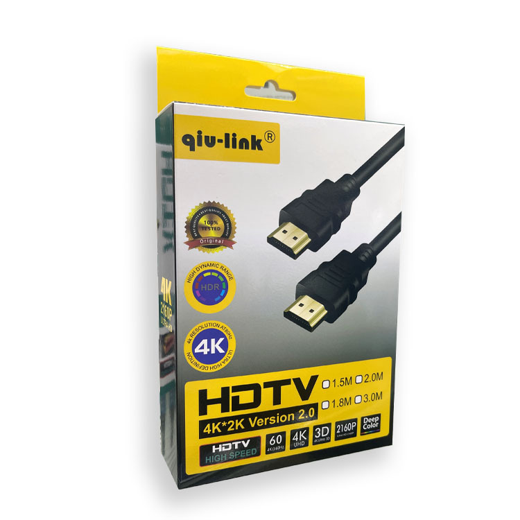 HDTV HD ケーブル互換 HDMI ケーブル コネクタ 1.5m セットトップ ボックス HDTV ケーブル マッチング ケーブル 2.0V 4K*2K|undefined