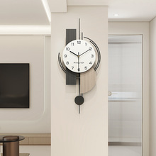恋妆钟表挂钟客厅新款网红大气时尚挂表现代简约创意挂墙装饰时钟