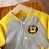 Jacket for boys, baseball children's uniform, boy's clothing, 2021 collection, western style, autumn