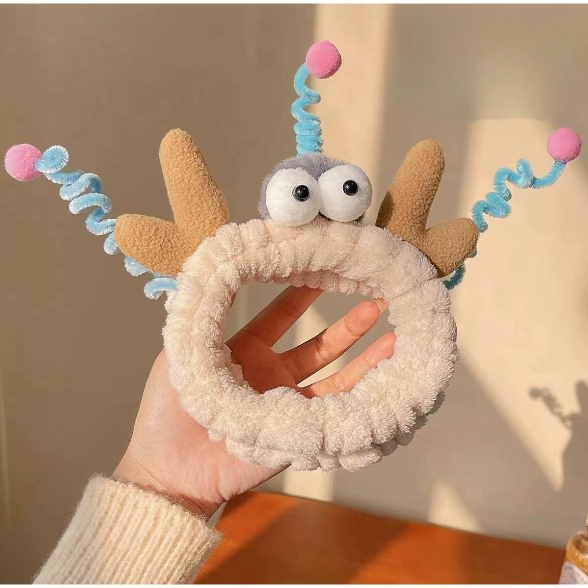 Забавная мультяшная повязка для умывания лица, милая Pilsan Play Car, шпильки, коллекция 2023