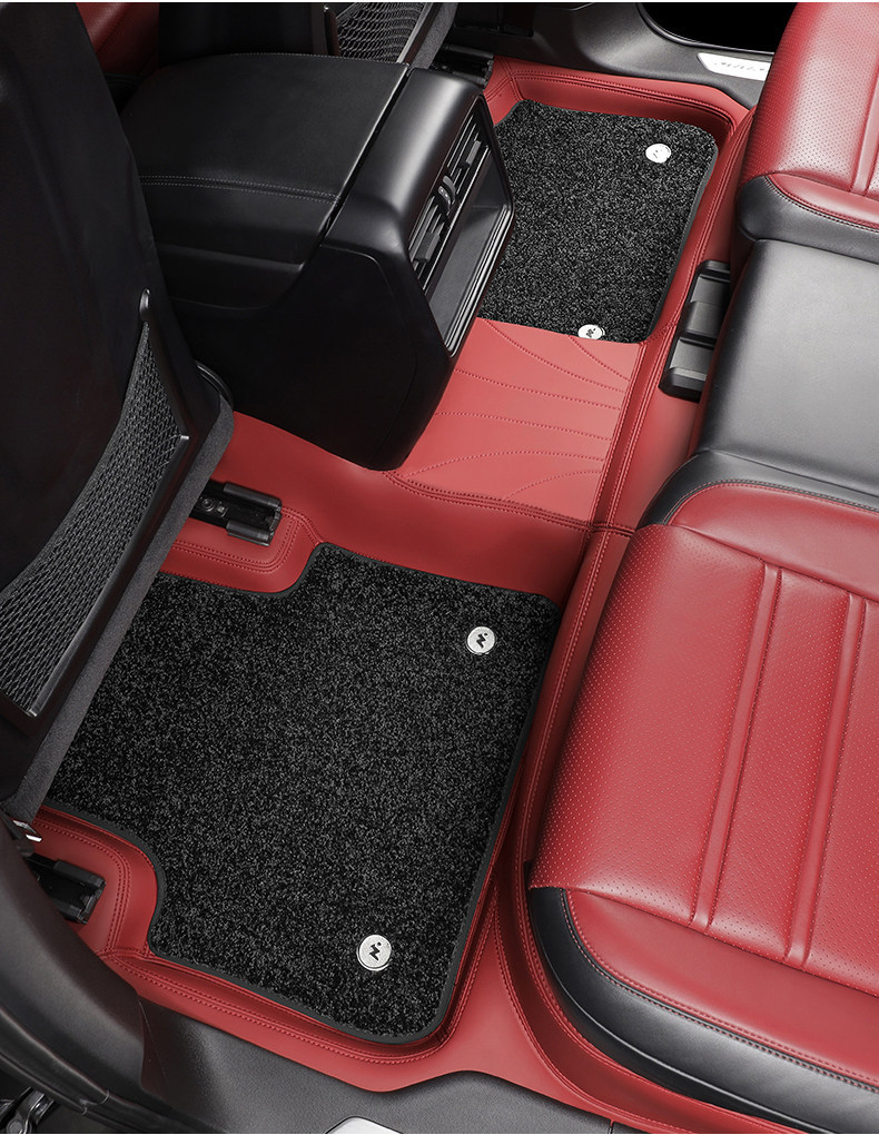 Suitable for Porsche Cayenne, Panamera, Macan 360 aviation soft-cover, custom-made, full-coverage car floor mats
