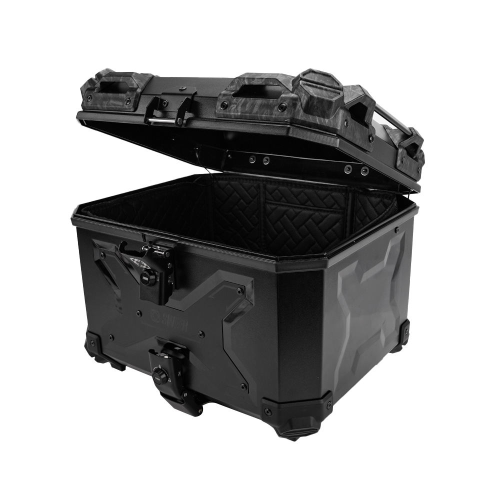 SWEER's new 45L motorcycle ABS plastic tail box, large-sized quick-release electric vehicle tail box No. 9