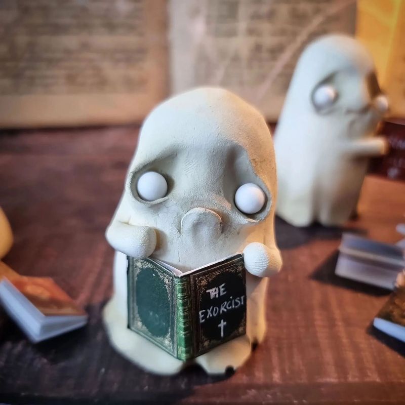 越境新品樹脂工芸品ハロウィン装飾品初心者鬼像置物家庭雰囲気プレゼント|undefined