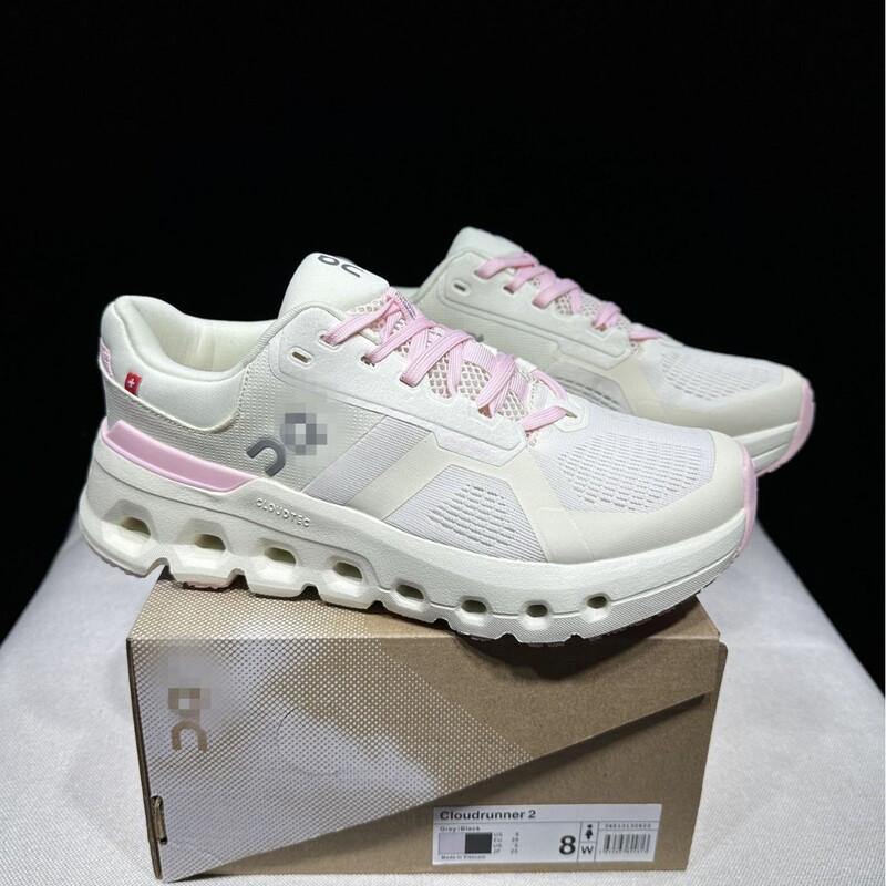 クロスボーダー O ランニング Cloudrunner 2 2024 春夏新作レディース エントリーレベル クッション性サポート ランニングシューズ|undefined