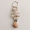 Apricot color (with a hole wooden cap) [Light Khaki (pressing flower) Bear]
