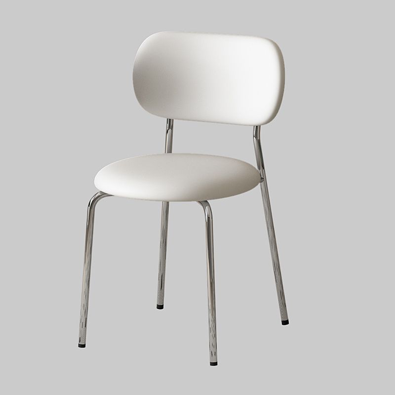 Silla de respaldo nórdica simple y moderna silla de comedor casera de lujo ligera medieval silla de viento de crema mesa de comedor silla de ocio