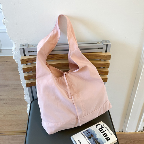 Commute Handbag French Women's Bag Bow Tie Ultra Lightweight Nylon Fabric Bag Large Capacity Shoulder Bag Crossbody Bag Tote Bag