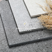 中式禅意通体颗粒地板砖简约防滑粗糙面水磨石瓷砖设计师客厅地砖