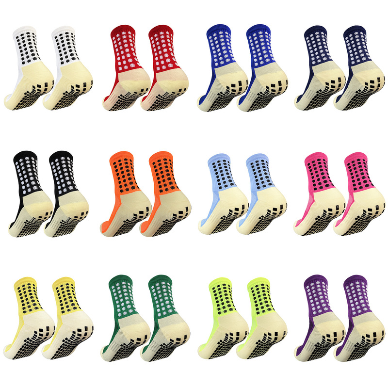 Cross-Border Football Socks for Competition and Training, Professional Sports Socks with Anti-Slip Rubber Dots, Thickened Towel Bottom, Quick-Dry Basketball Socks Cross-Border Football Socks for Competition and Training, Professional Sports Socks with Anti-Slip Rubber Dots, Thickened Towel Bottom, Quick-Dry Basketball Socks