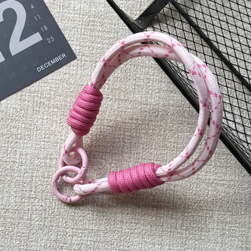 핑크 스트라이프-더블 링