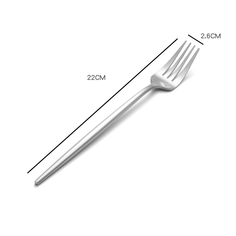 ポルトガル食器ナイフフォークスプーン304ステンレス製つや出しマット高颜値ins风网赤食器セット|undefined