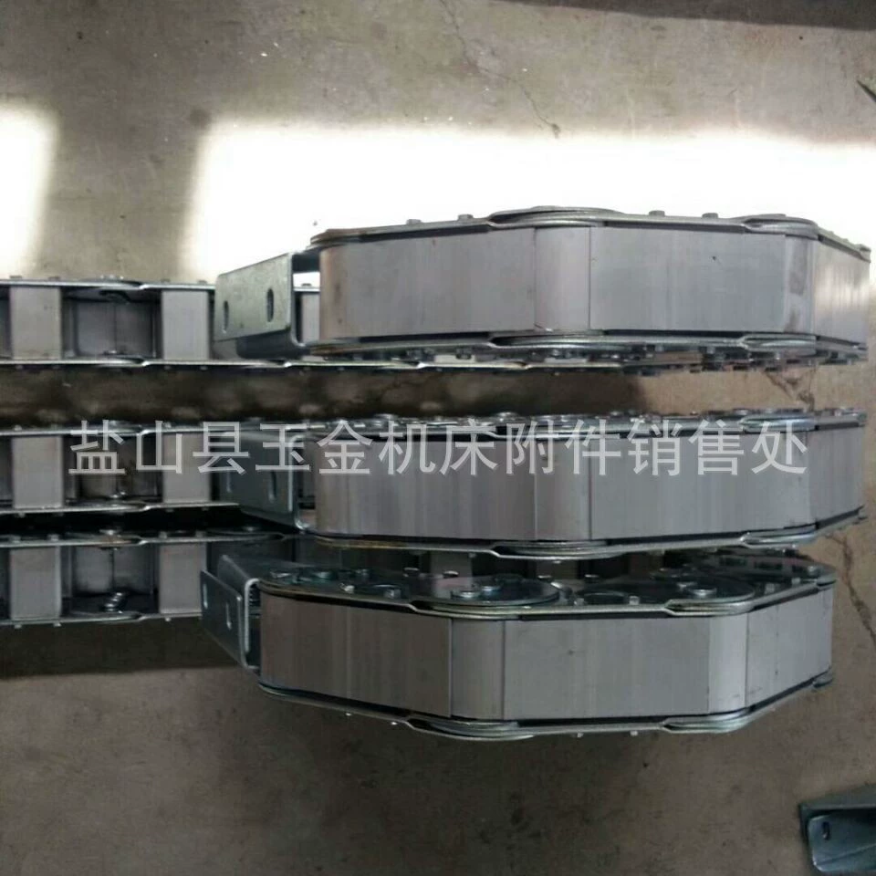 Небольшая стальная и алюминиевая Тяговая цепь серии 45, прочная и долговечная стальная Тяговая цепь серии 65, цепь бака инженерного оборудования