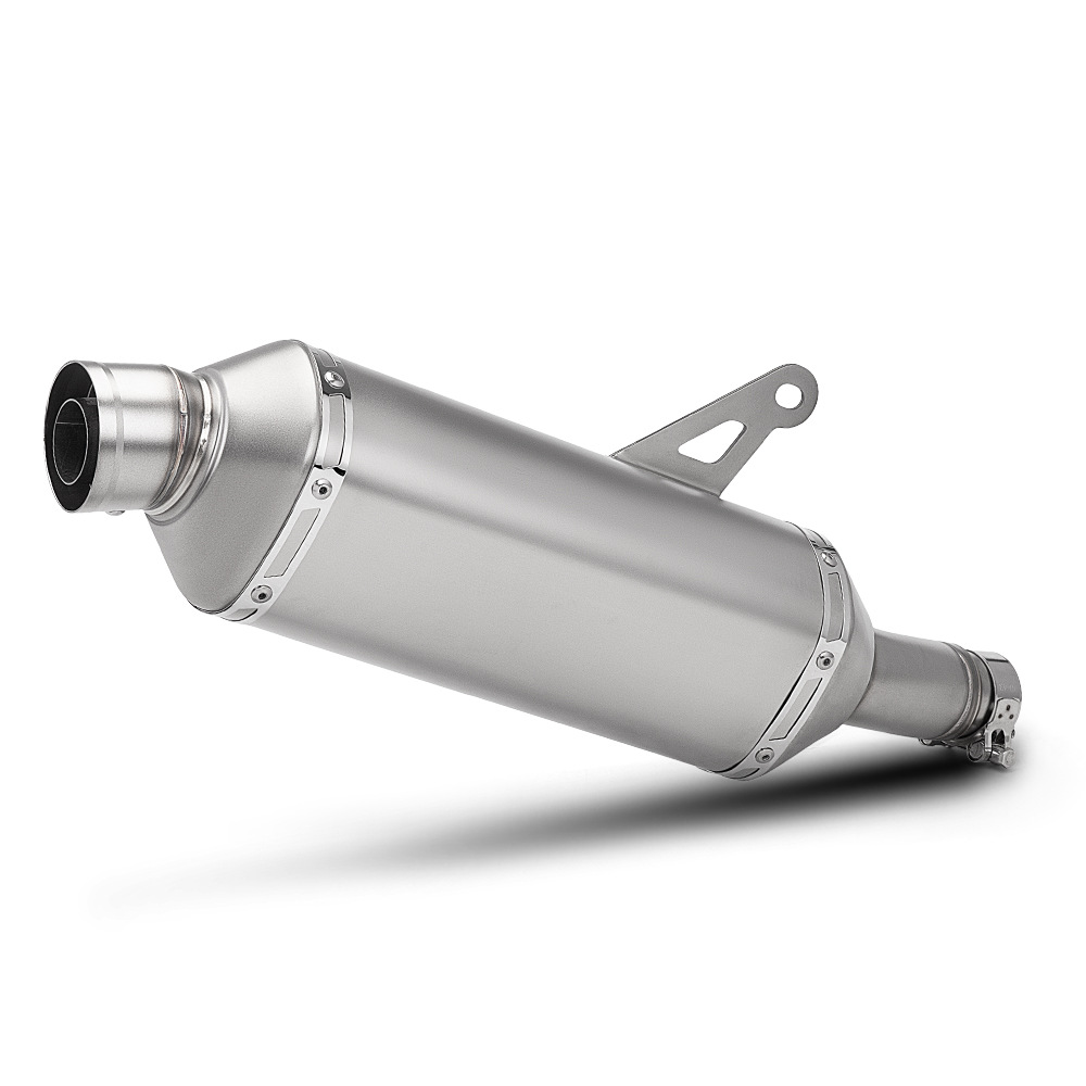 Chunfeng 450Sr Nk Original Interface Integrated Mid-Section and Roman Tail-Section Exhaust Pipe for Motorcycle 450Mt Modification