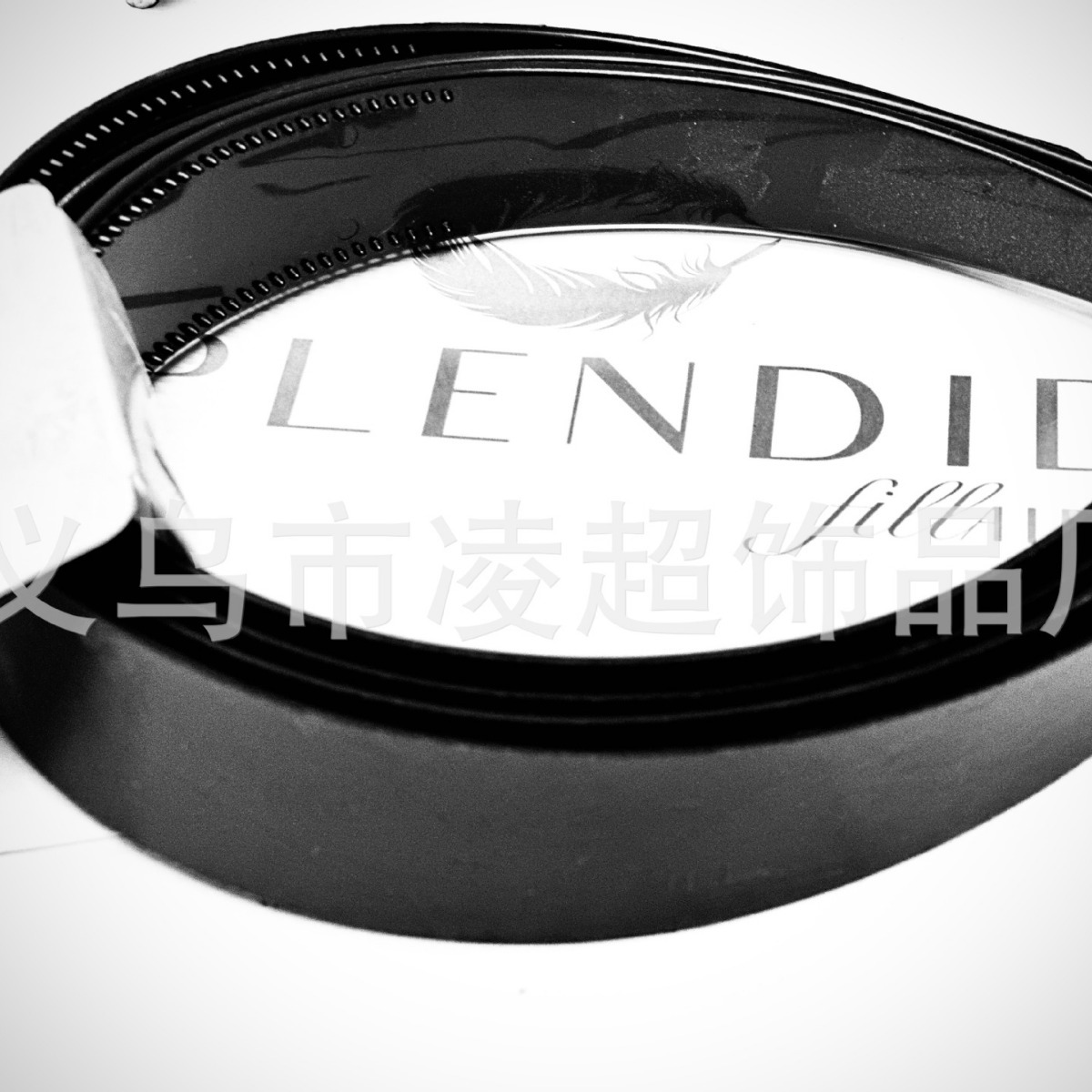 厂家直销30mm有齿环保塑料发箍毛胚 DIY发箍半成品 ABS料