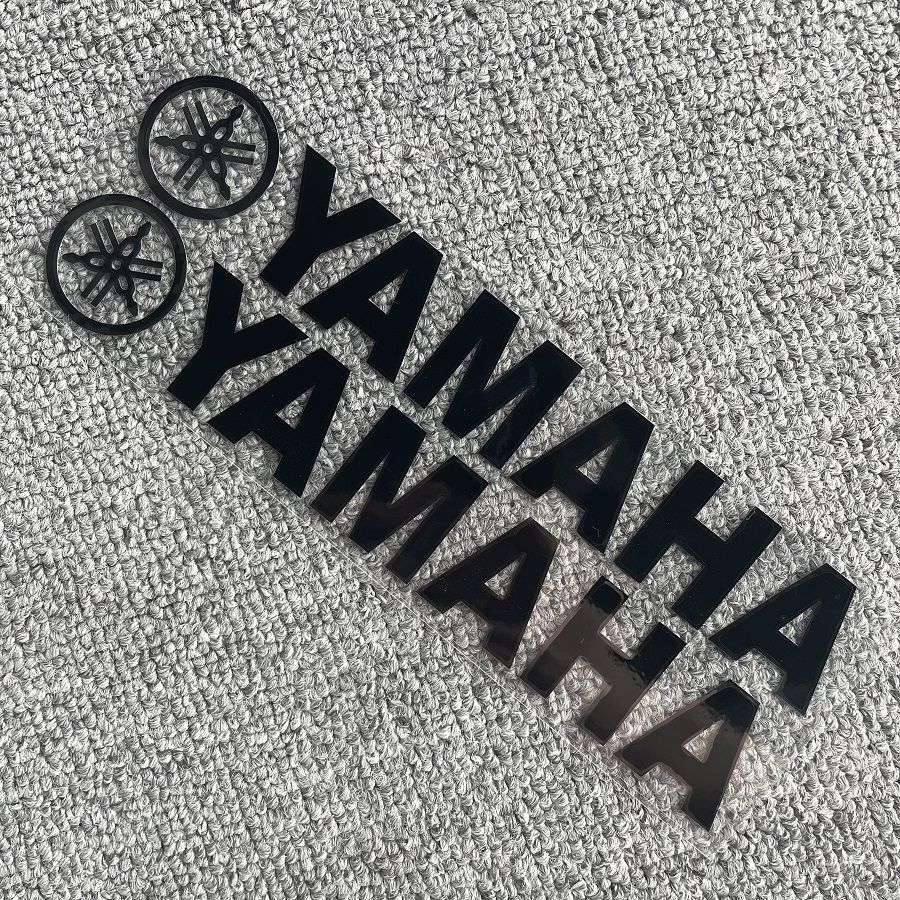 ヤマハのステッカーのオートバイの反射ステッカーのヤマハの車の標識の福穎125はレーザーのまぶしい夜光のステッカーを改造します。