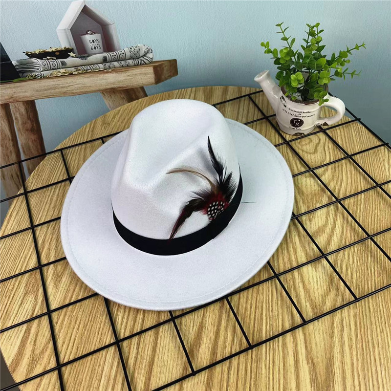 Sombrero de Gala de Ala Ancha para Primavera y Otoño image 6