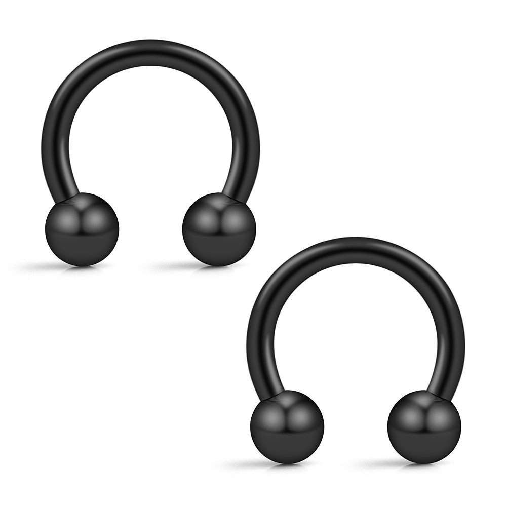Nasenpiercing-Schmuck im europäischen und amerikanischen Stil aus Edelstahl, galvanisiertem Titanstahl, C-förmig, Ohr- und Lippenpiercing-Schmuck_voghion.com