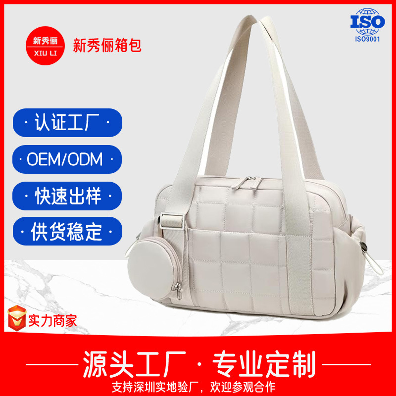 New Women's Travel Luggage Bag Tote Bag Weekend Overnight Bag Soft Lightweight Casual Crossbody Bag Fitness Bag