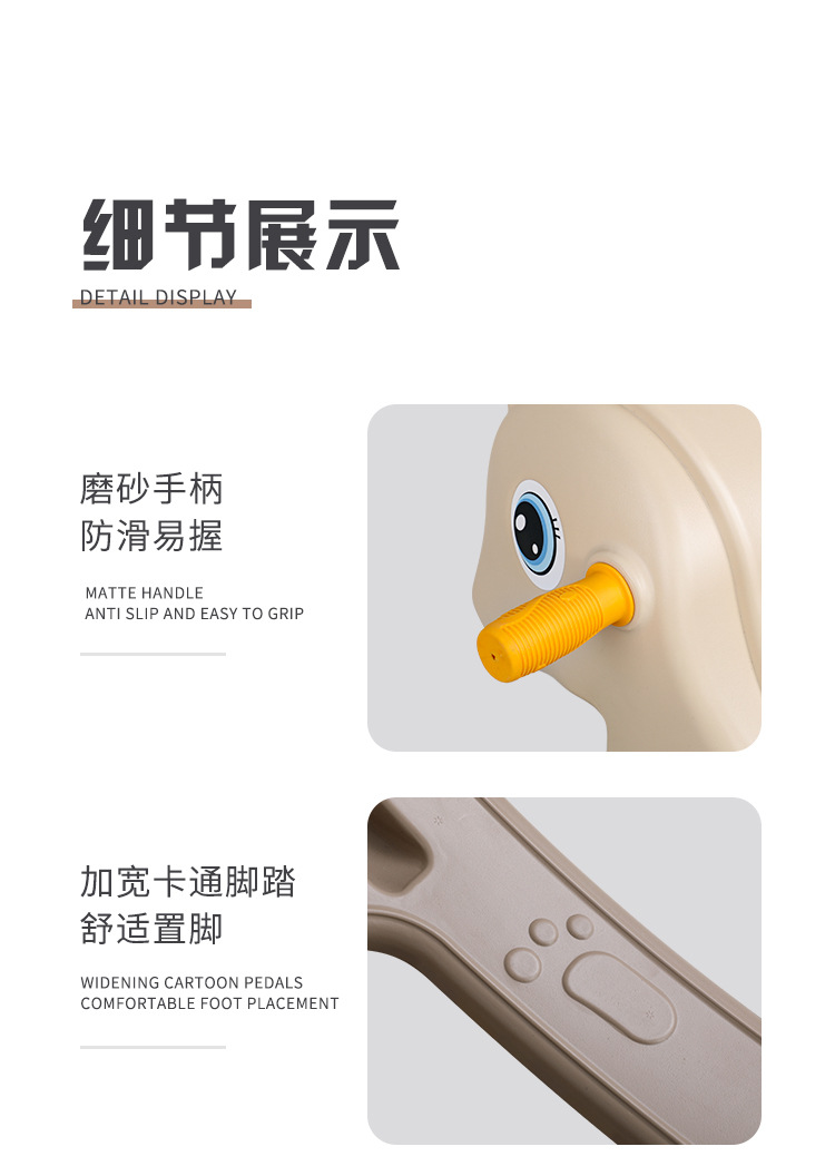 Rocking Horse Children'S Riding Baby Yo-Yo Car 2 In 1 Baby First Birthday Gift Rocking Horse