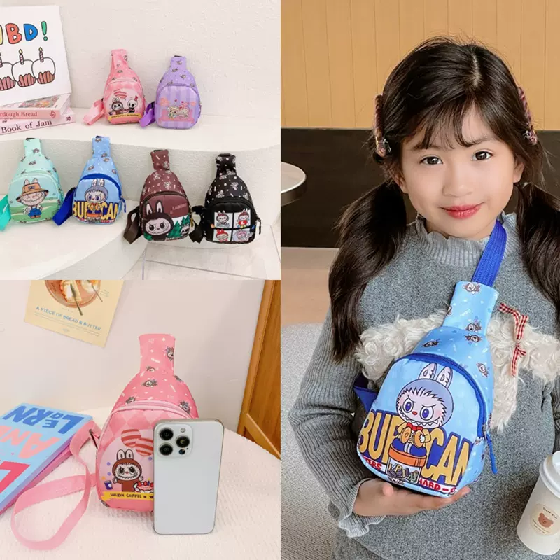 2025冬季新款儿童包可爱卡通小孩单肩包男女宝宝零钱包斜挎包胸包