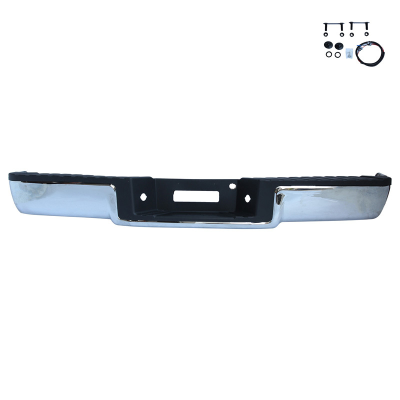 Aplicable a Ford 2004 - 2005 F-150 parachoques traseros original galvanizado sin agujeros