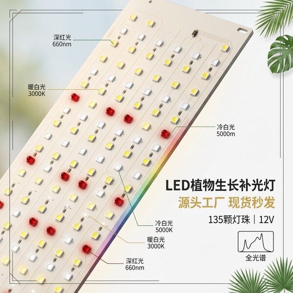 LED quantum lamp