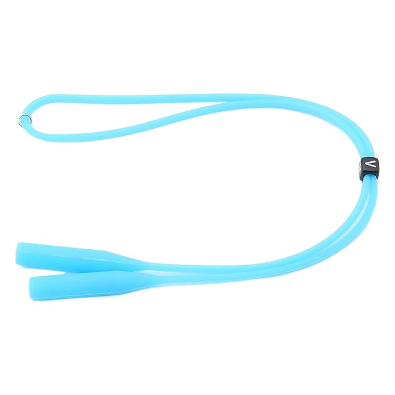 New silicone glasses rope sports glasses fixed neck children adult glasses round head buckle rope anti-drop