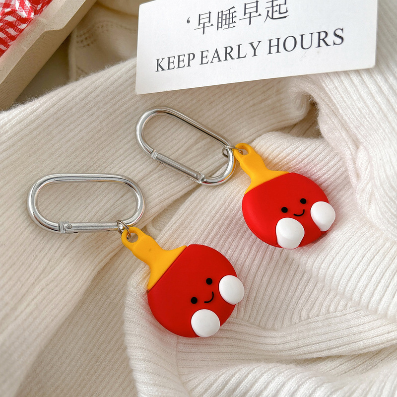 Suitable for iPhone Apple Airtag Anti-Lost Device Protective Cover Cartoon Silicone Soft Shell Keychain Tracker Cute Suitable for iPhone Apple Airtag Anti-Lost Device Protective Cover Cartoon Silicone Soft Shell Keychain Tracker Cute