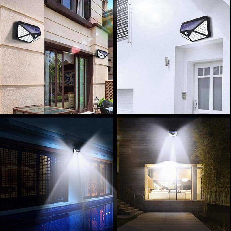 Lámpara de pared solar iluminación al aire libre Cableado-libre LED pared creativa lámpara de jardín impermeable Cuerpo Humano inducción lámpara de calle