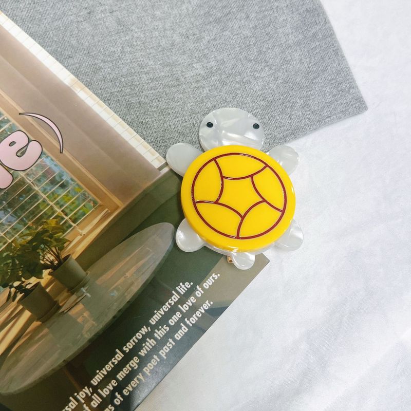 新款mini爱心花束羽毛球海龟发夹球拍卡通清新甜美可爱发卡碎发夹|undefined