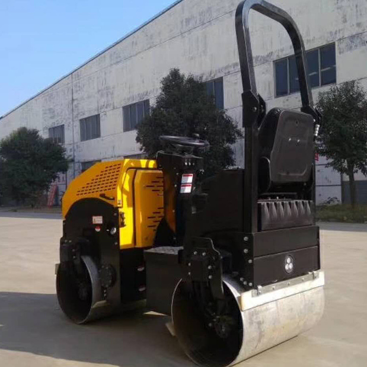 中拓 座驾式压路机 液压震动钢轮小型压土机 振动压路机