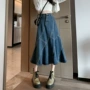中长款新款春款百搭半身裙