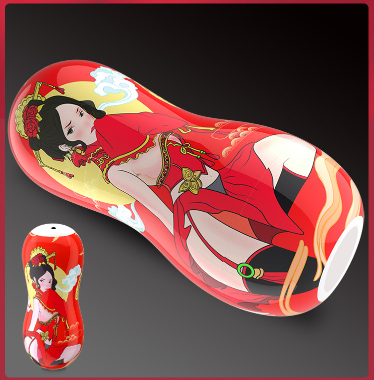 Jiuai Manual Airplane Cup Male Masturbator in TPE with Chinese-Style Design — detail image 31