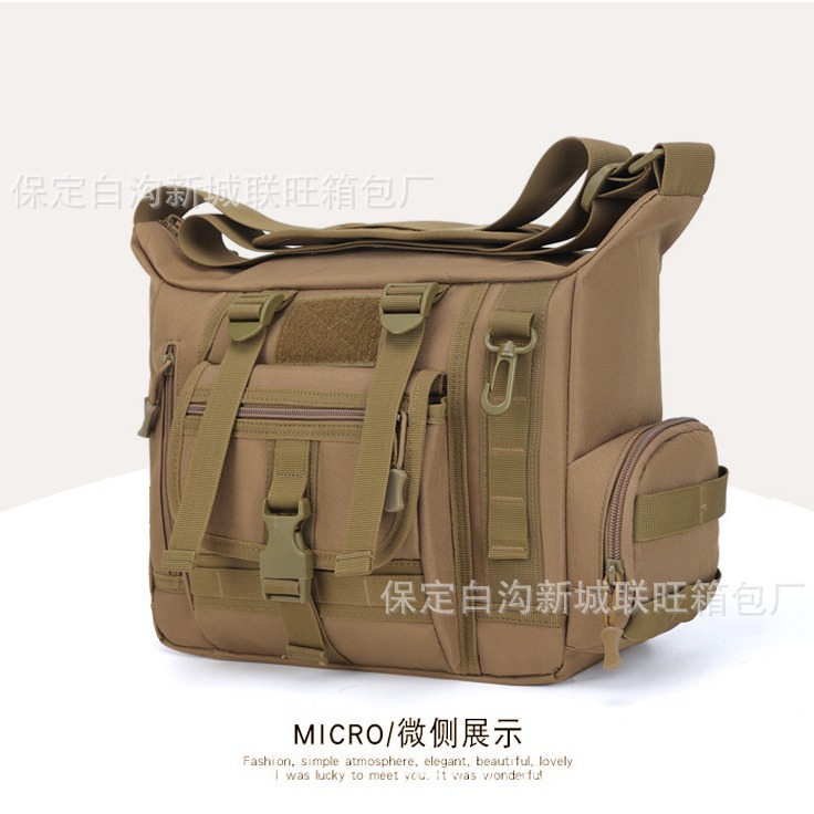 Nuevo bolso de mensajero de los hombres a prueba de agua bolso de hombro grande bolso de hombro bolsa de mensajero de deportes al aire libre táctico impermeable