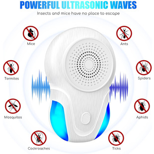 New Smart Ultrasonic Mosquito Repellent Household High-Power Smart Ultrasonic Mosquito and Rodent Killer