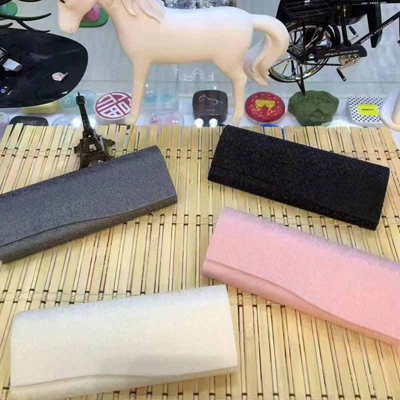 新しい手作りメガネケース、コンパクトでポータブルな収納ミラーケース、大型フレーム近視メガネケースメーカー卸売|undefined