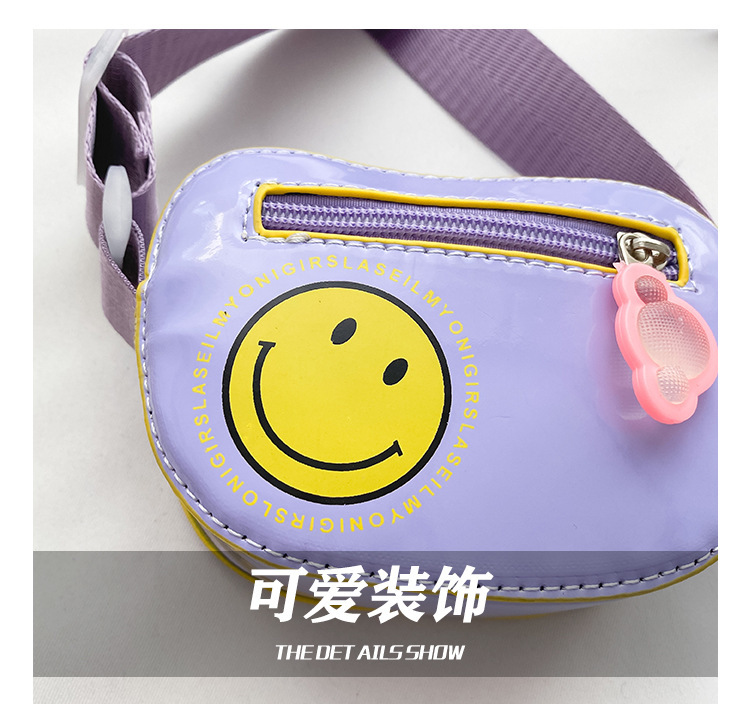 Pu Leather Fashion Smiley Children's Coin Purse display picture 16
