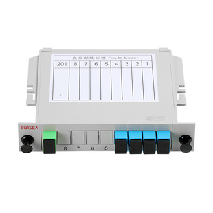 1 minute 4 plug-in optical fiber splitter sc1 minute 4 splitter card type 1/4 splitter one minute four splitter