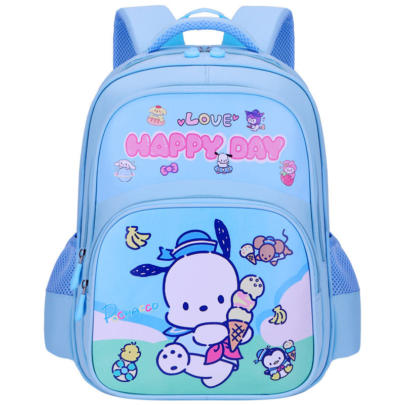 Mochila para niños y niñas, mochila de hombro de gran capacidad para 1 - 2 - 3 - 6 grados, diseño de reducción de carga impermeable