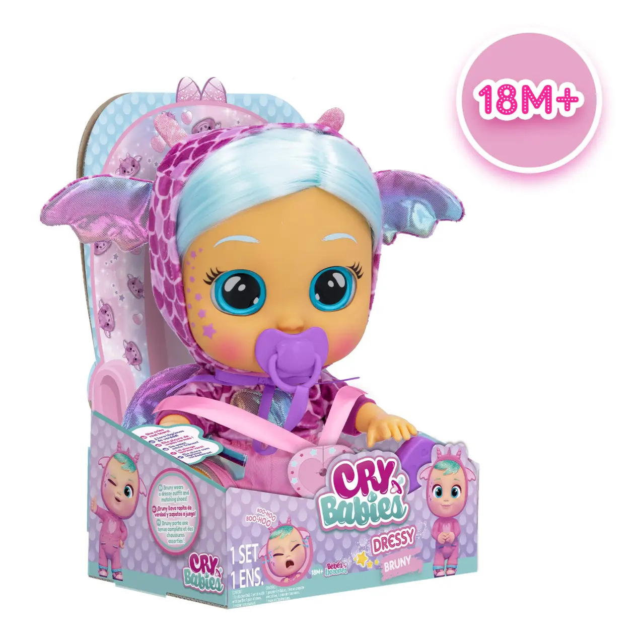 Llorando muñeca bebé llorando calmante juguete