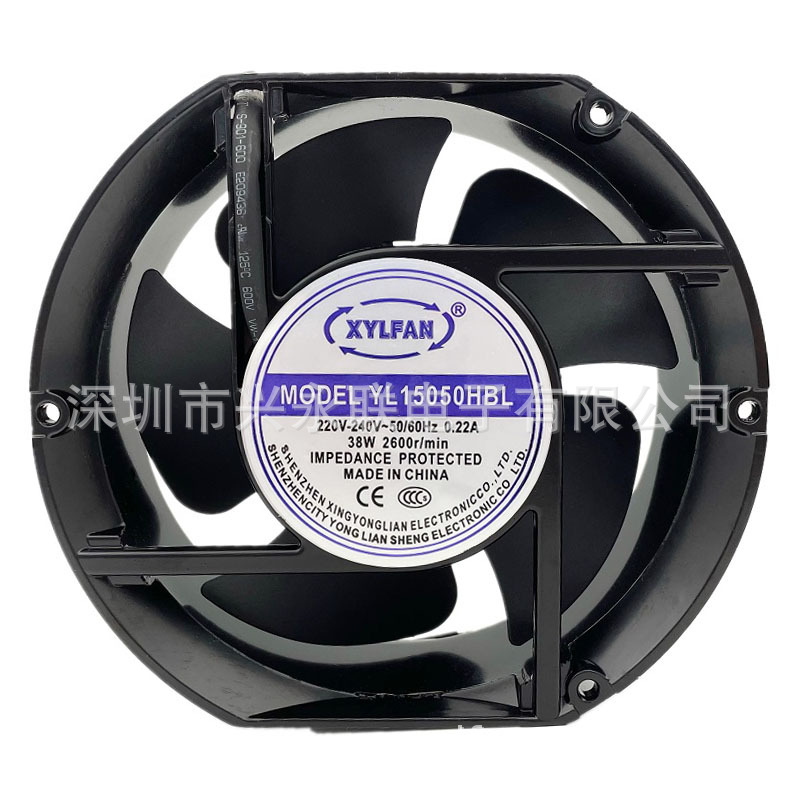 椭圆15050风扇质优价宜，电焊机使用的专业冷却风机散热风扇