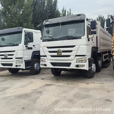 Afrika üçün Howo 12 təkərli, 371HP mühərrikli yük maşını