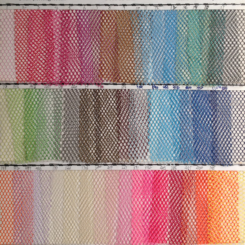 现货直销六角网单层网眼布洗衣袋网布渔网箱包鞋材网涤纶婚纱布料