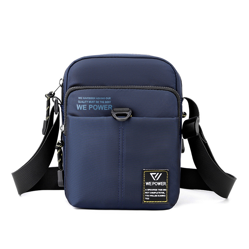 WEPOWER mini bolsa de mensajero bolsa de tela de nylon para hombre bolsa de ocio para hombre bolsa de hombro para deportes al aire libre Mochila pequeña