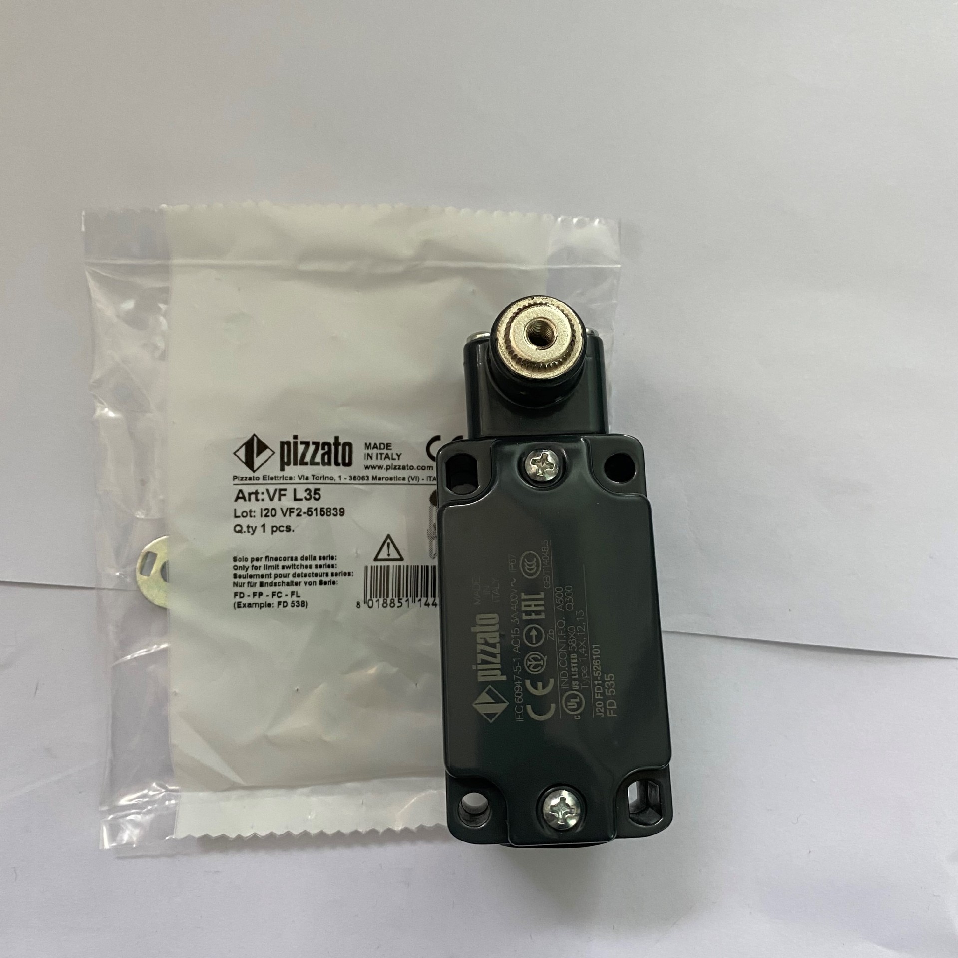 意大利PIZZATO 限位开关 FD 535 开票另加税点